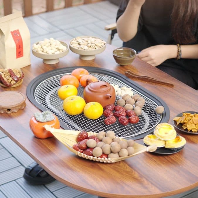 焚き火台 テーブル 茶事美味多機能