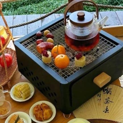 焚き火台 コンパクト調理焚き火台