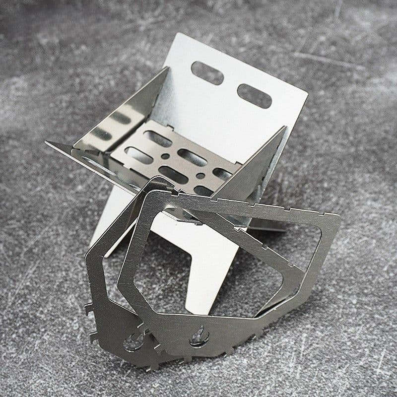 【キャンプに最適！】チタン製焚火台 ソロで最高の体験を
