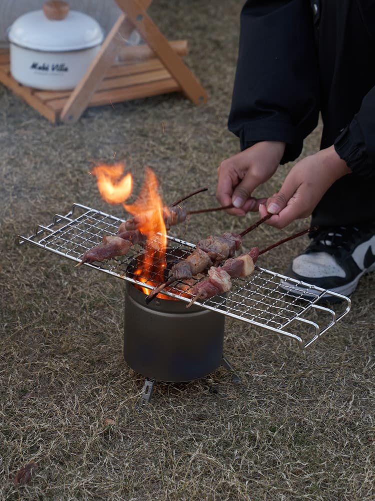 焚き火台 ソロ 携帯折りたたみ式ミニ焚き火台