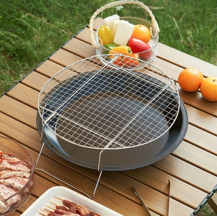 焚き火台 携帯式アウトドア焼肉ディスク