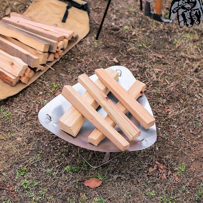 焚き火台 ソロ 軽量 折りたたみ式
