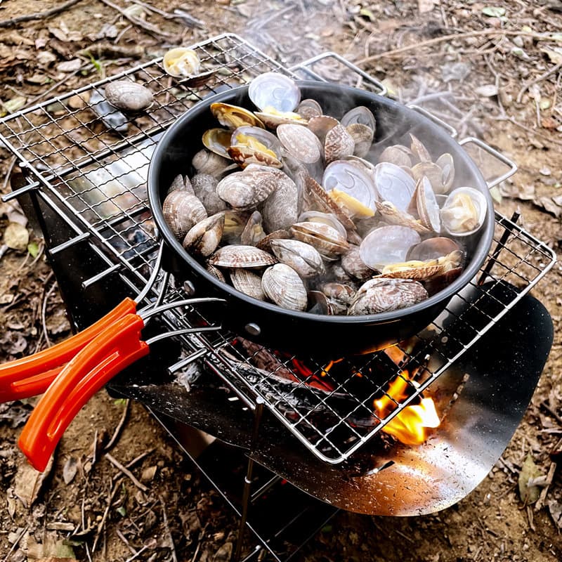 焚き火台 携帯折りたたみ式焚き火台ソロ
