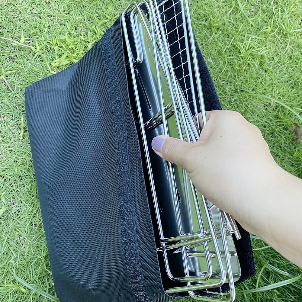 焚き火台 携帯折りたたみ式焚き火台ソロ